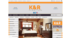 Desktop Screenshot of kandrfurniture.com